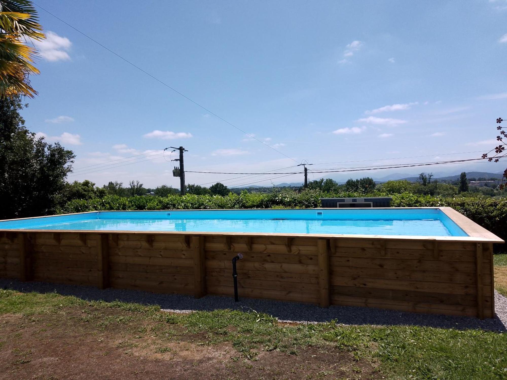 Pyrenees Vue Gite - Vues Fantastique, Parking Gratuit Sur Place & Piscine 생고뎅 외부 사진